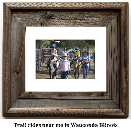 trail rides near me in Wauconda, Illinois